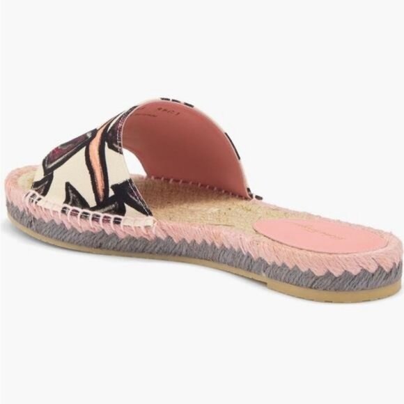 New Authentic FERRAGAMO Cabrera Espadrille Slide Sandal (Women) - Picture 11 of 16